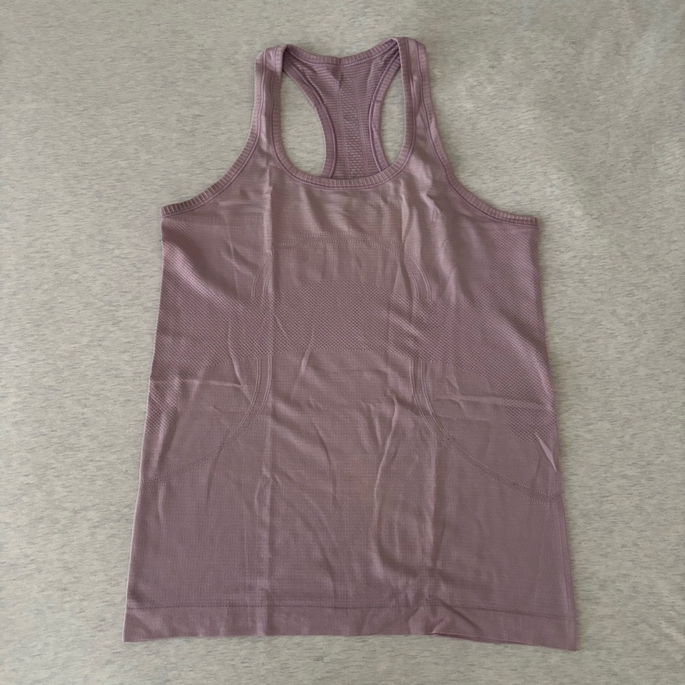Lululemon Swiftly Tech Light Purple Racerback